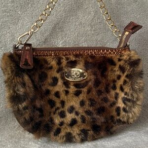 👜 Sharif Leopard Faux Fur Mini Bag 🐆
